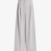 Pantalon en coton à pinces