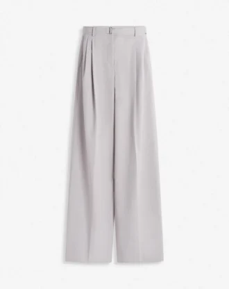 Pantalon en coton à pinces