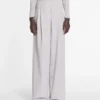 Pantalon en coton à pinces