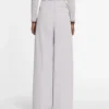 Pantalon en coton à pinces