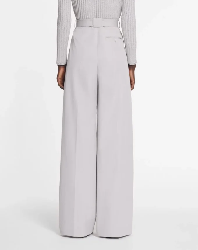 Pantalon en coton à pinces