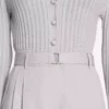 Pantalon en coton à pinces