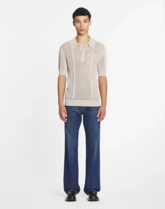 Pantalon en denim coupe droite