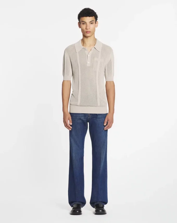 Pantalon en denim coupe droite