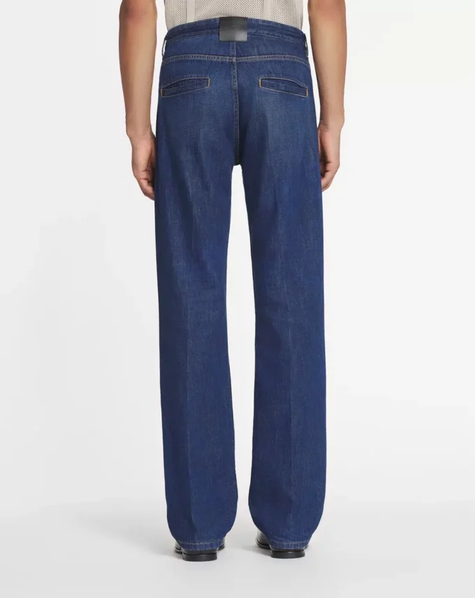 Pantalon en denim coupe droite