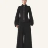 Pantalon en molleton de coton et cachemire