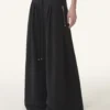Pantalon en molleton de coton et cachemire