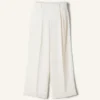 Pantalon large en laine