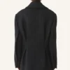 Peacoat court en laine