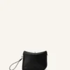 Pochette asymétrique en cuir Compagnon