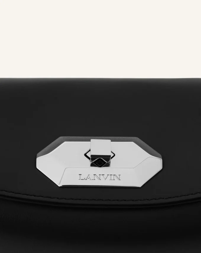 Pochette asymétrique en cuir Compagnon