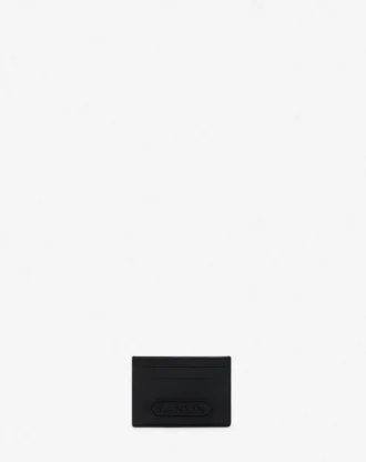 Porte-cartes en cuir Lanvin Signature