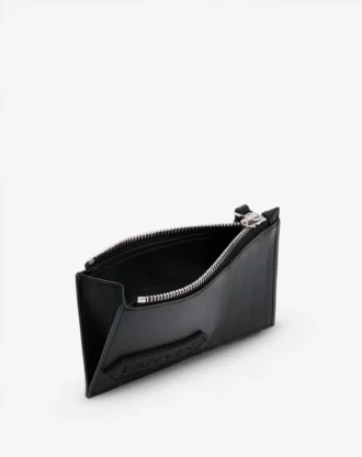 Porte-cartes en cuir Lanvin Signature