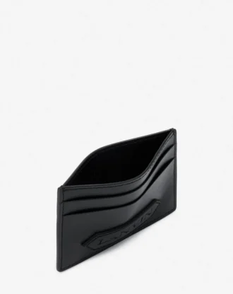 Porte-cartes en cuir Lanvin Signature