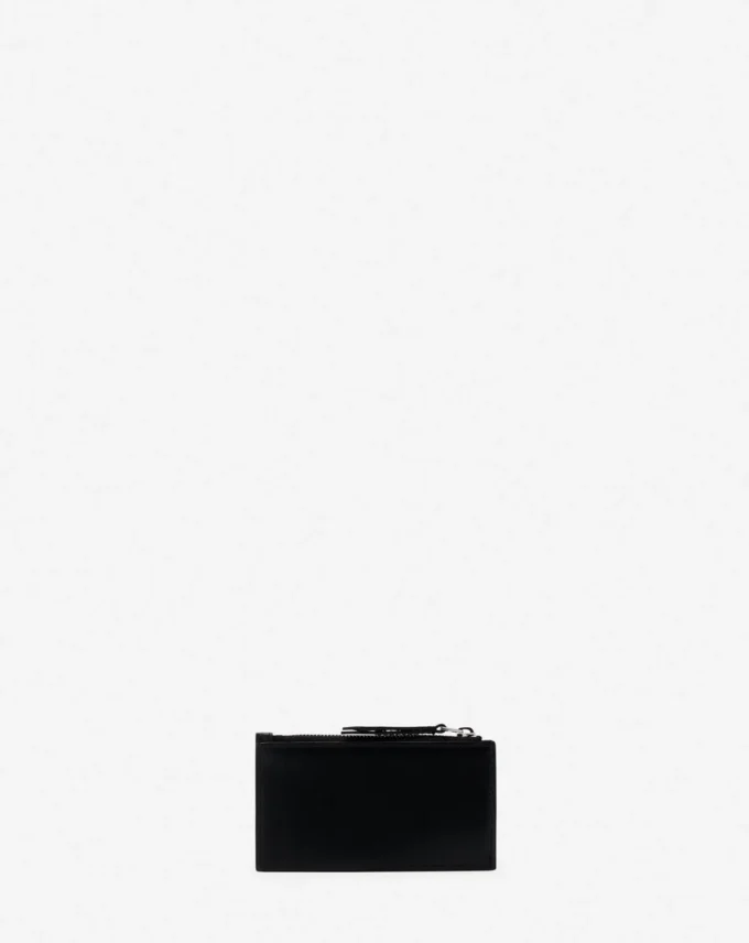 Porte-cartes en cuir Lanvin Signature