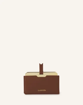 Porte-miroir en cuir Lanvin