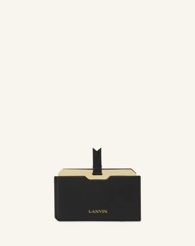 Porte-miroir en cuir Lanvin