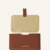 Porte-miroir en cuir Lanvin