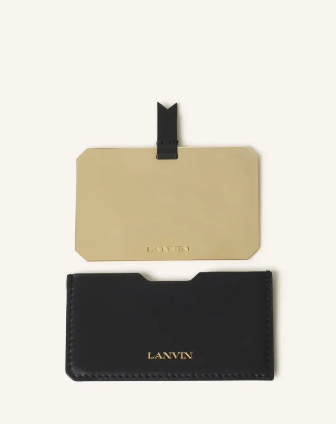 Porte-miroir en cuir Lanvin
