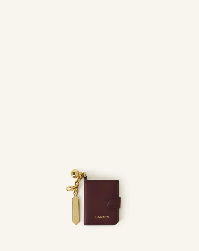 Porte-photo en cuir Lanvin