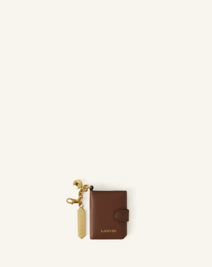 Porte-photo en cuir Lanvin