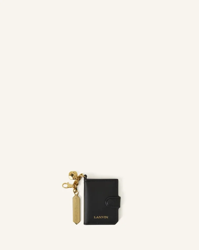 Porte-photo en cuir Lanvin