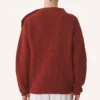 Pull en laine avec détail losange