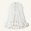 Robe courte en charmeuse