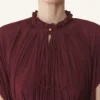 Robe courte en charmeuse