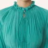 Robe courte en charmeuse