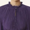 Robe courte en charmeuse
