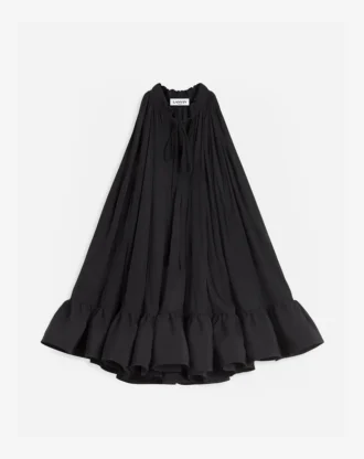 Robe courte à volants