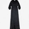 Robe longue brodée