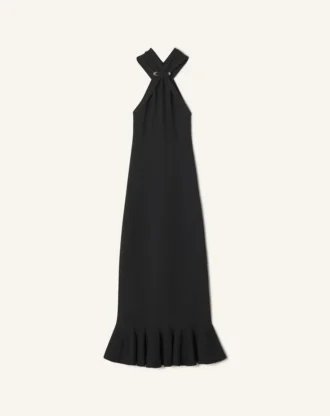 Robe longue en viscose