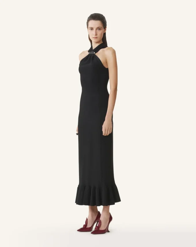 Robe longue en viscose