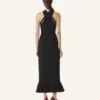 Robe longue en viscose