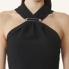 Robe longue en viscose