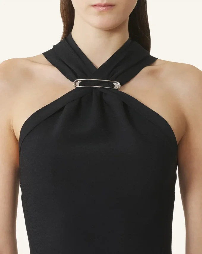 Robe longue en viscose
