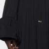 Robe midi en charmeuse