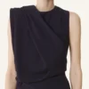 Robe midi en flanelle