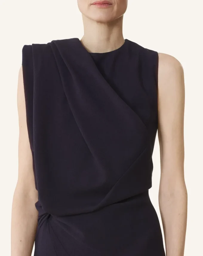 Robe midi en flanelle