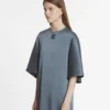 Robe t-shirt en satin