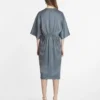 Robe t-shirt en satin