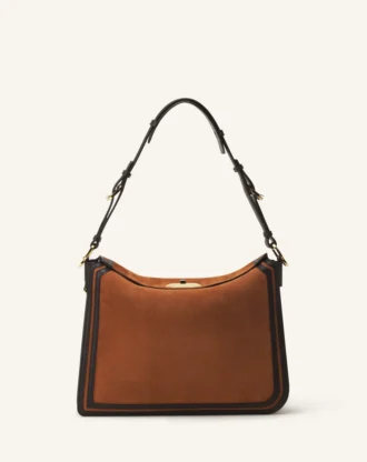 Sac asymétrique Compagnon en daim