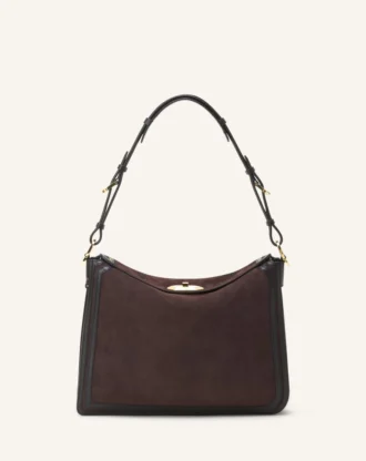 Sac asymétrique Compagnon en daim
