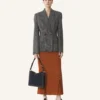 Sac asymétrique Compagnon en daim