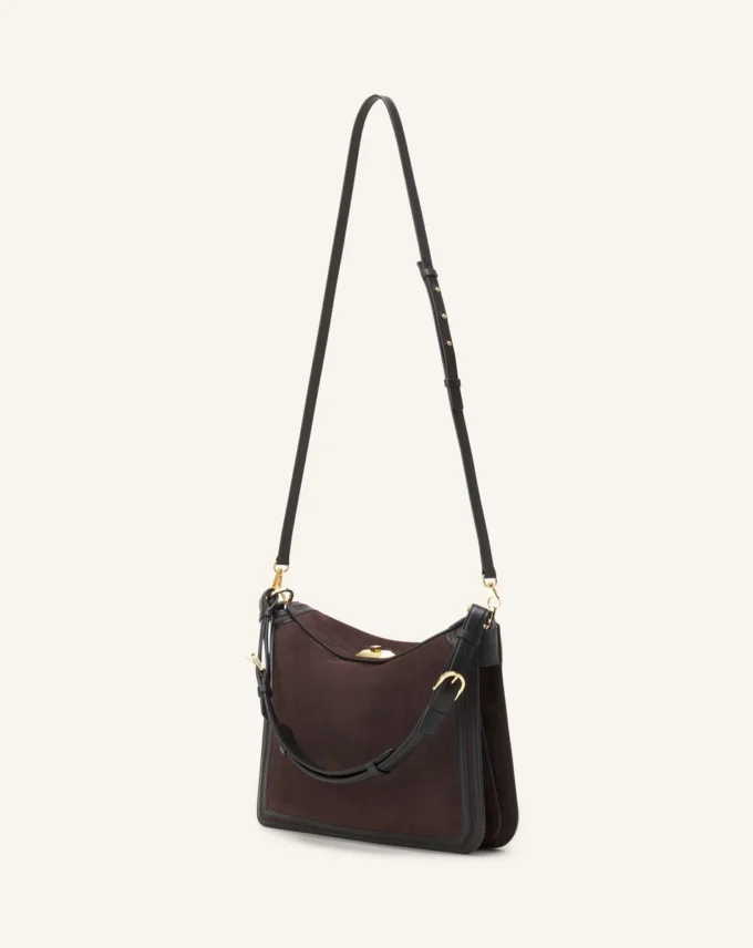 Sac asymétrique Compagnon en daim