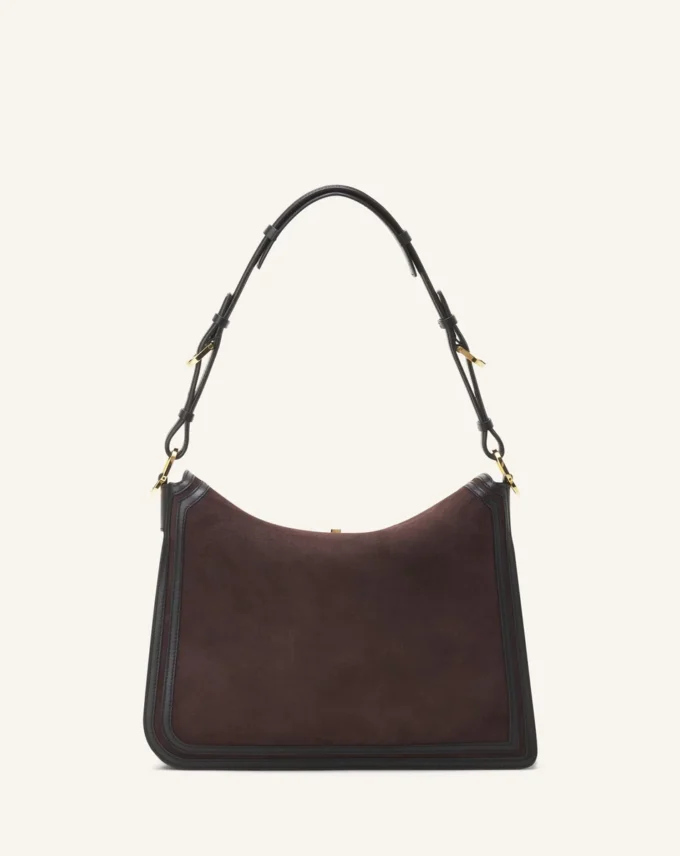 Sac asymétrique Compagnon en daim