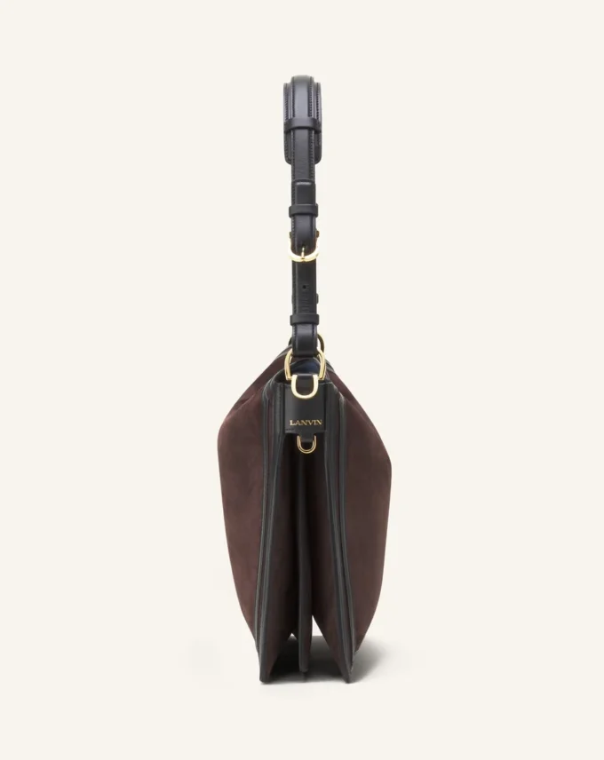 Sac asymétrique Compagnon en daim