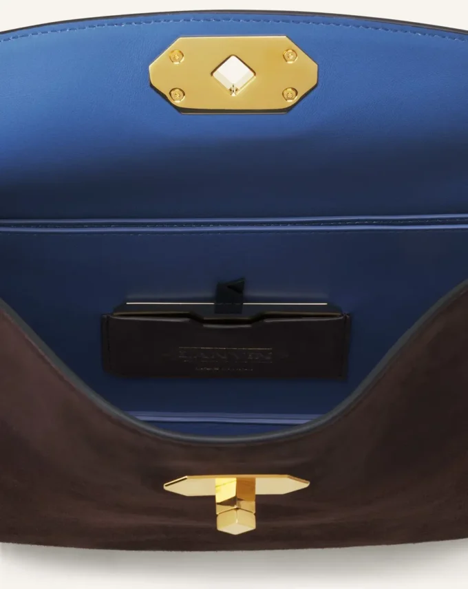 Sac asymétrique Compagnon en daim